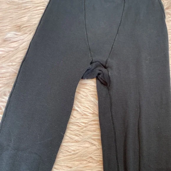 SKIMS Cotton Rib Legging in Black sz XXS - Picture 4 of 7